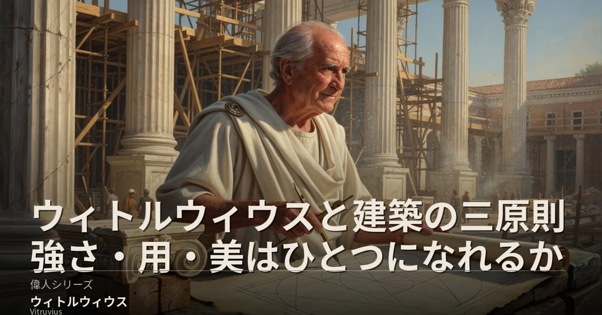 Vitruvius and the Three Principles of Architecture: Can Strength ...