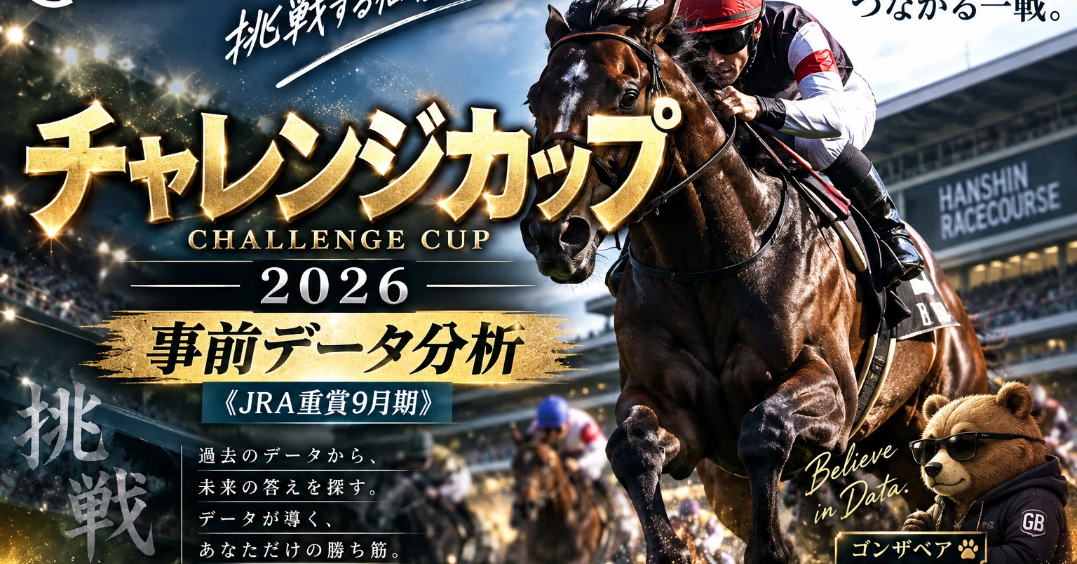 9月2週】チャレンジカップ2026 事前データ分析《JRA重賞9月期