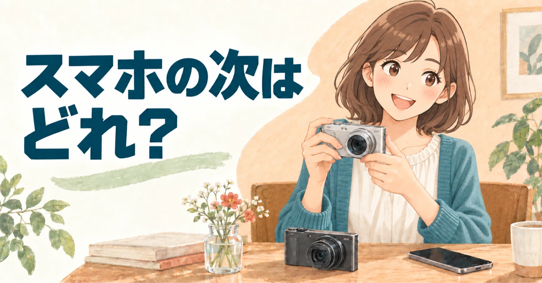 スマホの次は、どのカメラ？予算3万円から選ぶコンデジ9機種【2026年秋
