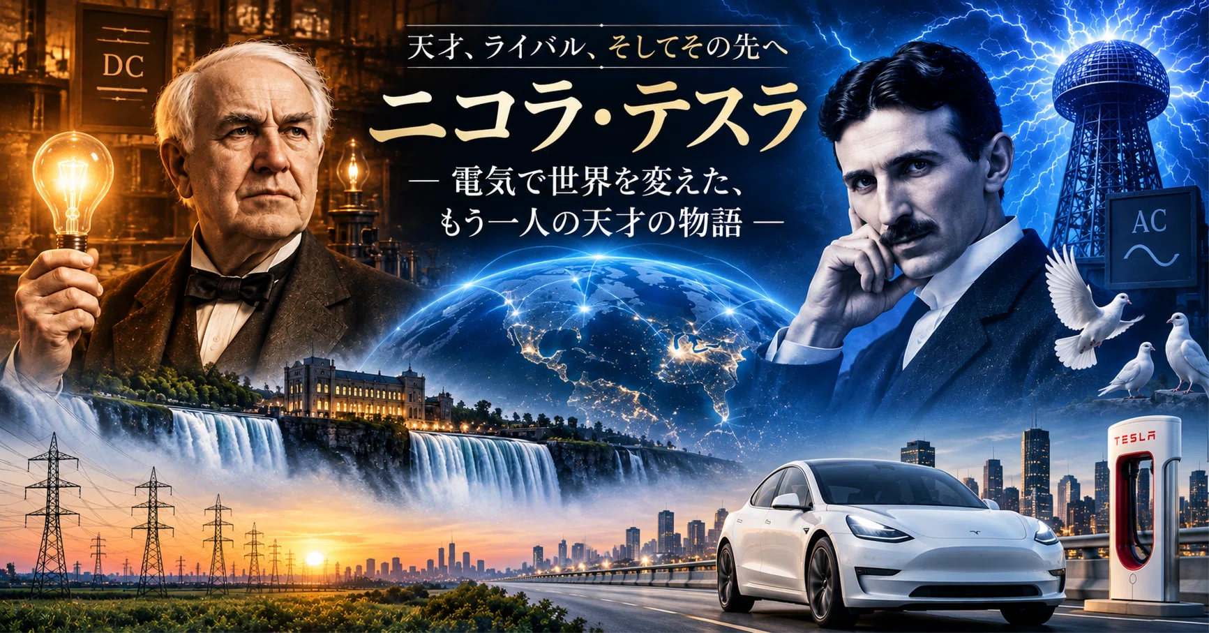 ニコラ・テスラ 〜エジソンを超え、電気で世界を変えたもう一人の天才