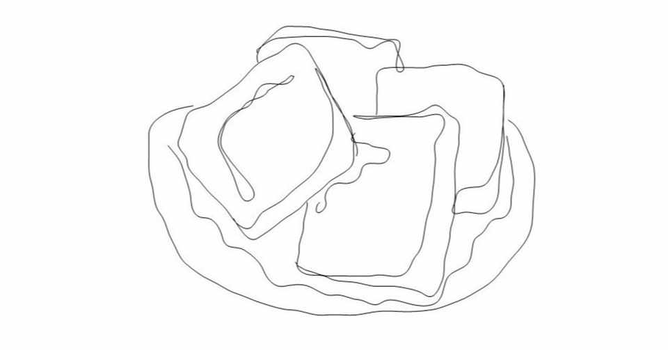 コレクション フレンチトースト イラスト 白黒