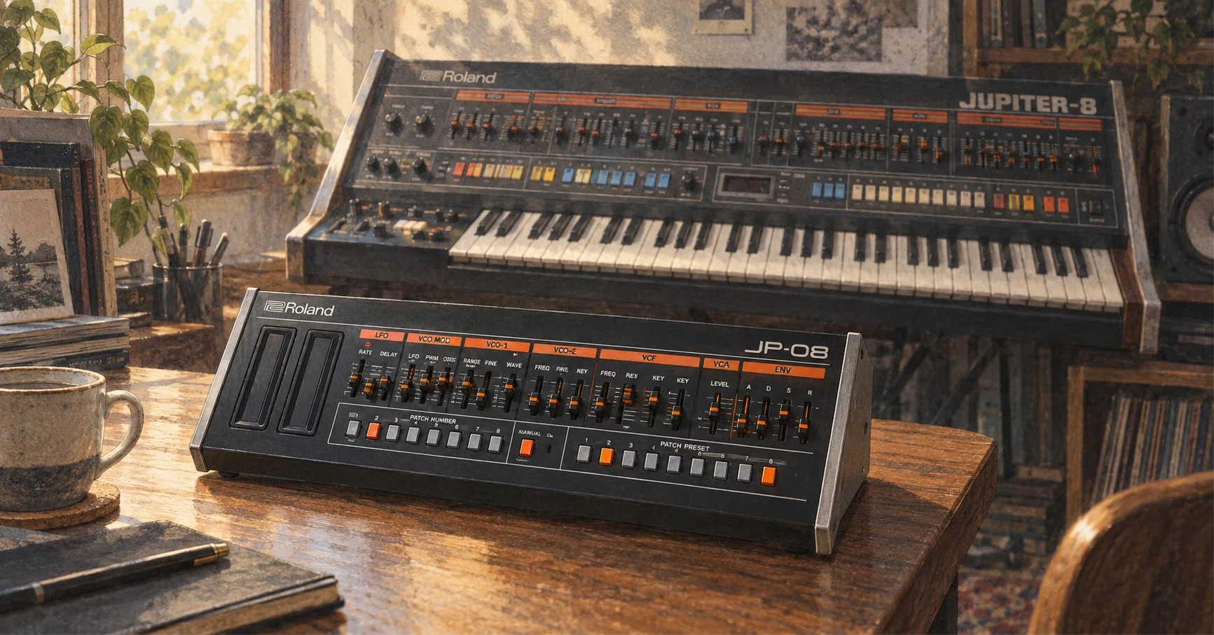 ずっと欲しかったJUPITER-8と、小さなJP-08｜Electric Retrospect