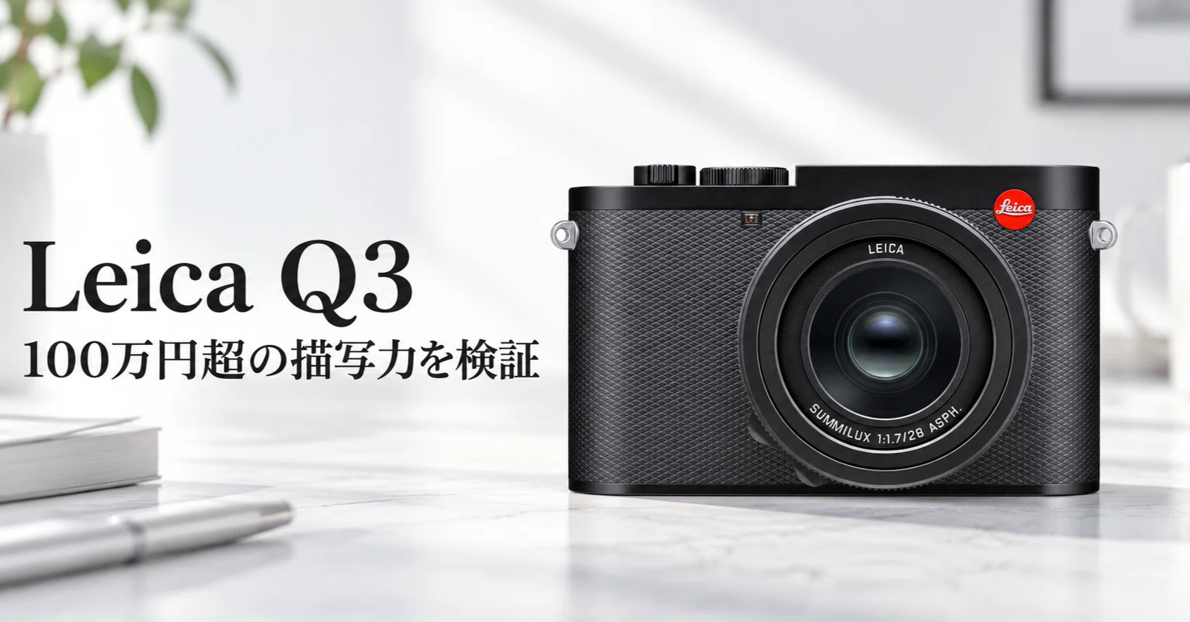 Leica Q3 のレビュー・口コミ評判と特徴 100万円超のフルサイズ