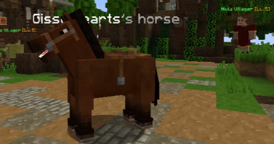マイクラ 馬を飼ってみよう Wynncraft Gisselhearts Note