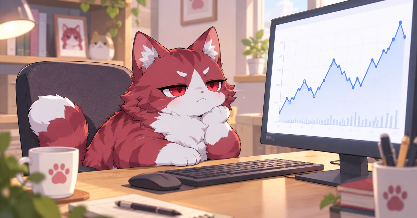 赤猫さんの独り言『ダッシュボード』｜惰眠がしたい赤猫さん