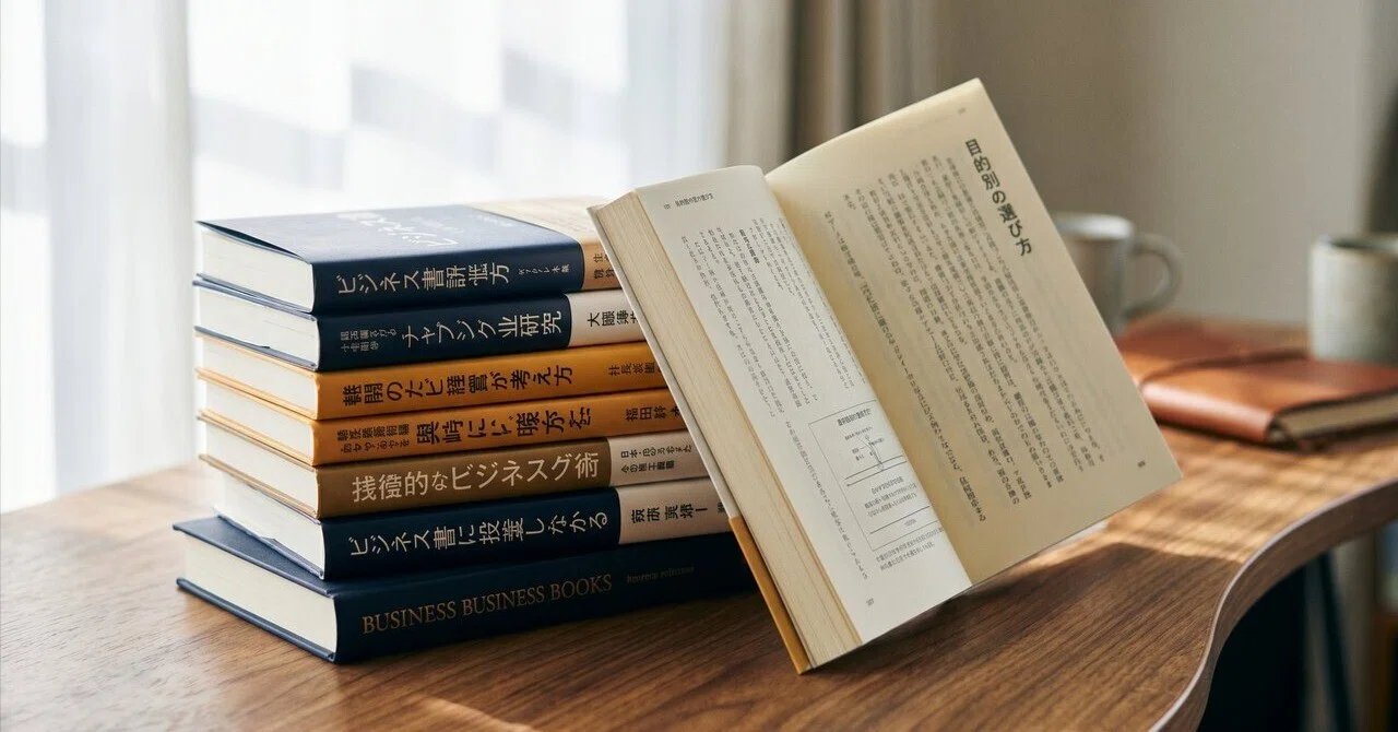 ビジネス書はランキングで選ぶな｜目的別8冊｜ちよ | Webクリエイター