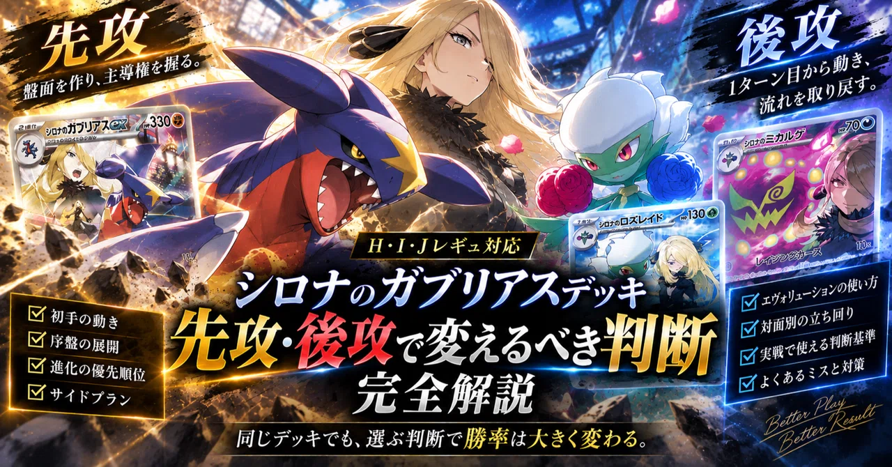 【Never Hesitate with Cynthia's Garchomp from the Start】A Complete Guide ...