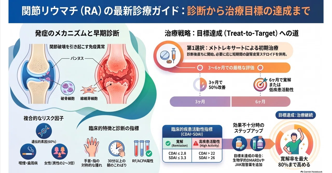 裁断済み　バイオ時代におけるリウマチ性疾患の診療 JAMA最新レビュー「関節リウマチ診療」｜Makisey