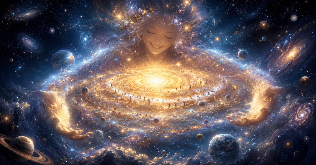 Because you are infinite, you are the universe itself｜スイレン宗匠