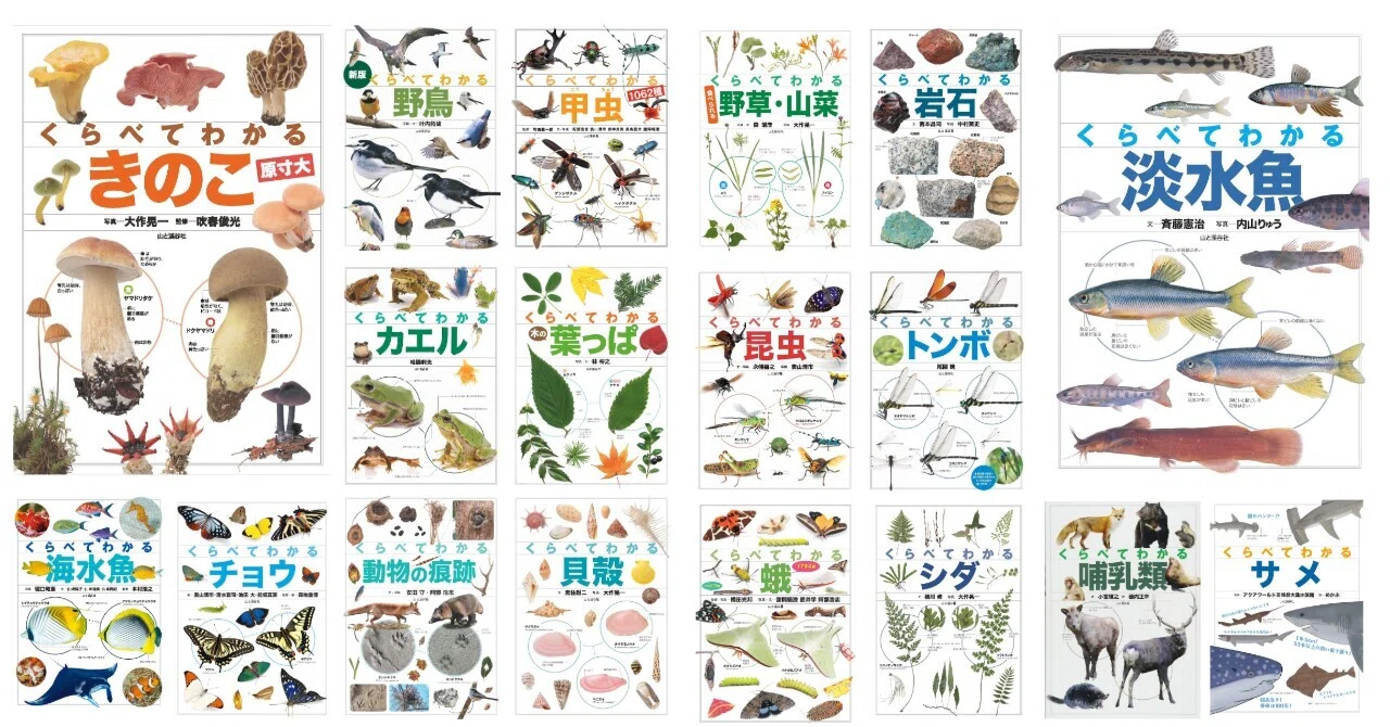 似ている生き物の違いがわからない」を解決する図鑑｜ヤマケイの本