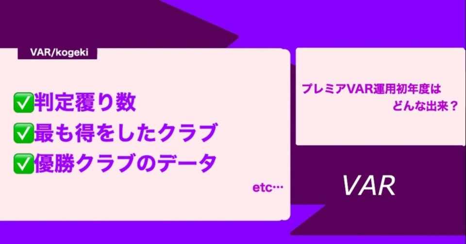 最も恩恵を受けたクラブは 19 プレミアリーグ初運用のvar関連データを振り返る 攻劇 Note