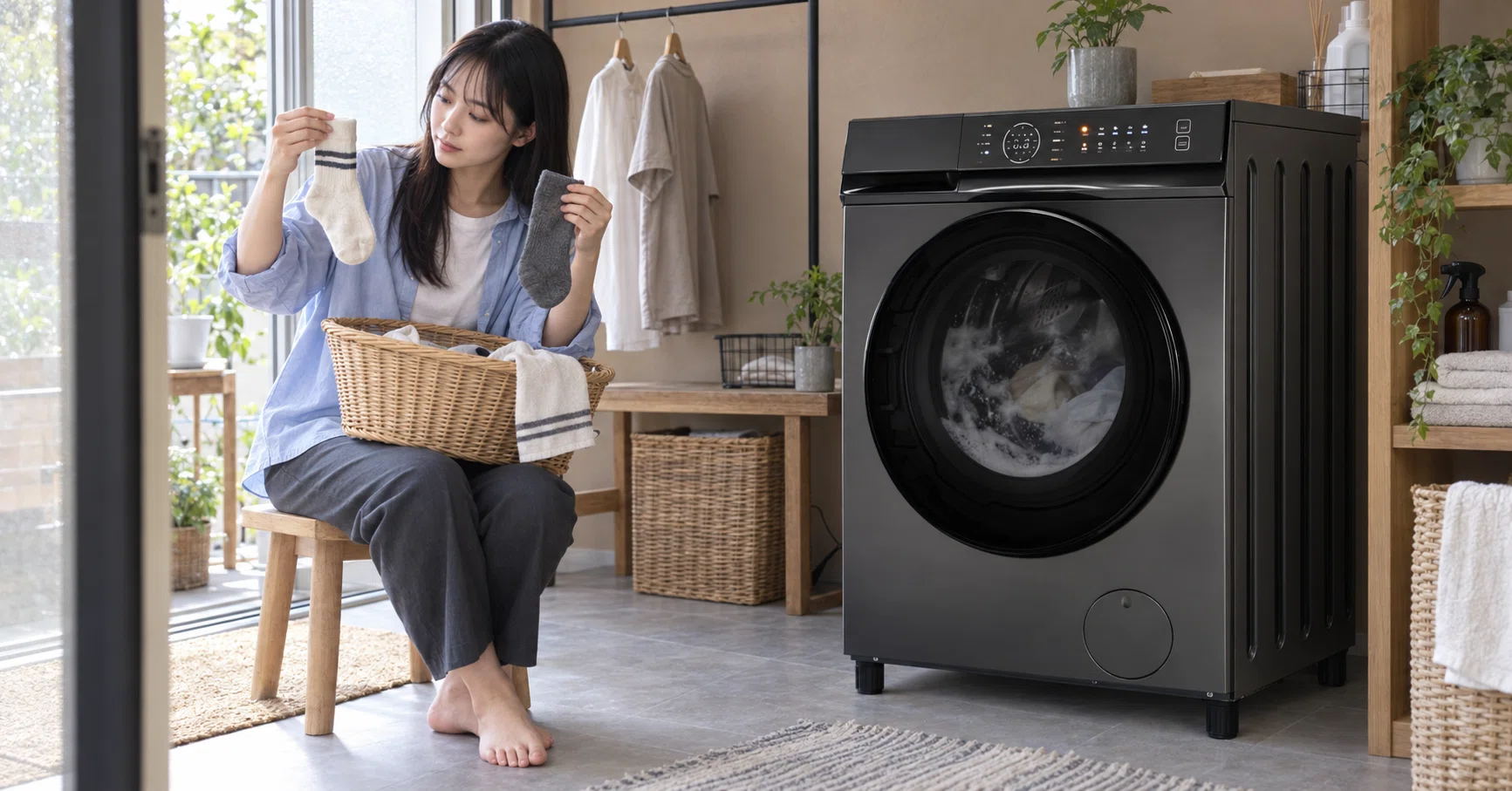 COMFEE'10kgドラム式洗濯乾燥機で家事をまとめて軽く｜キツネ｜コラム