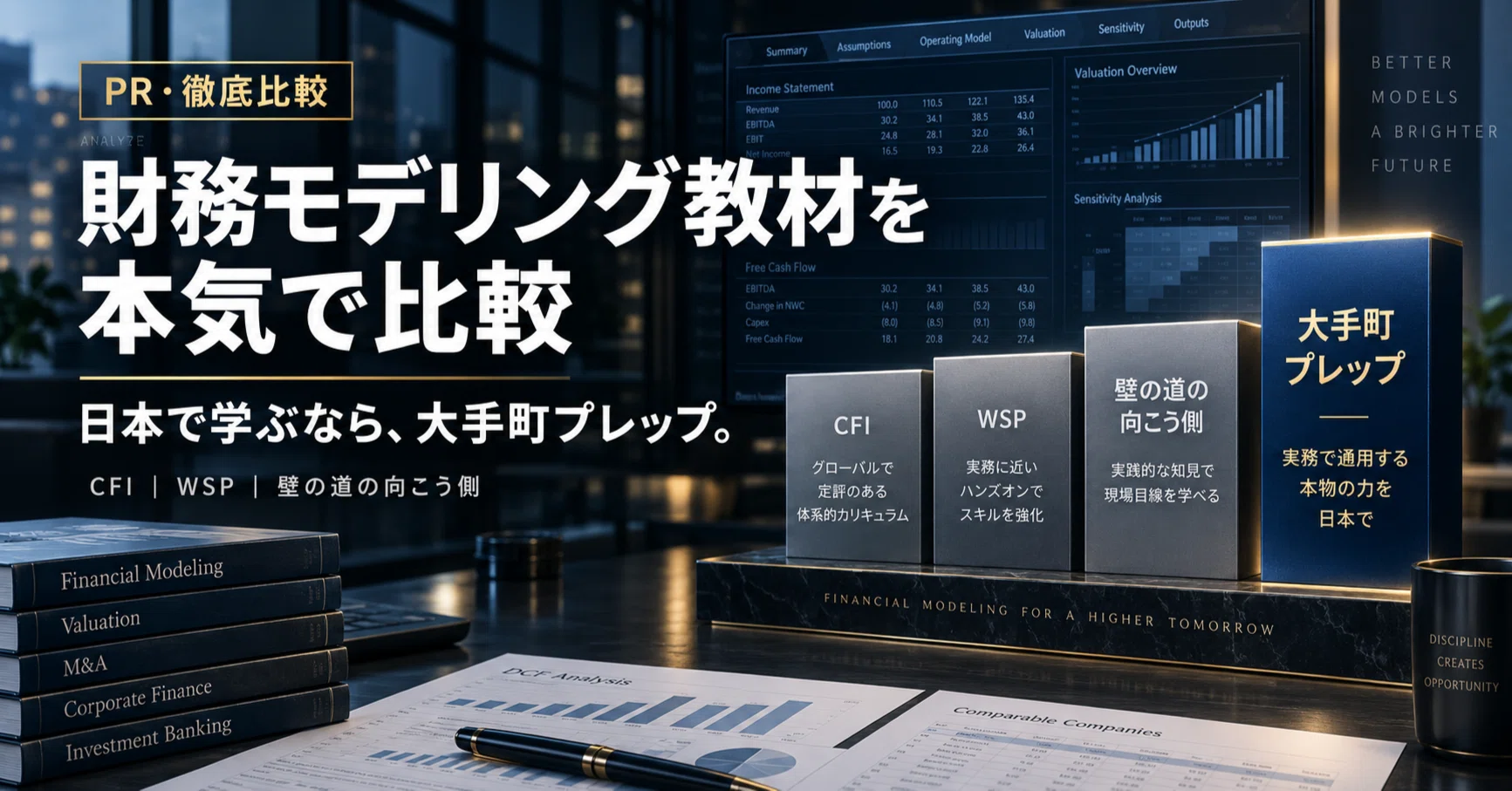 Wallstreet Prep 財務モデリング教材 財務モデリング教材を本気で比較ーPEファンド選考対策をするなら大手町