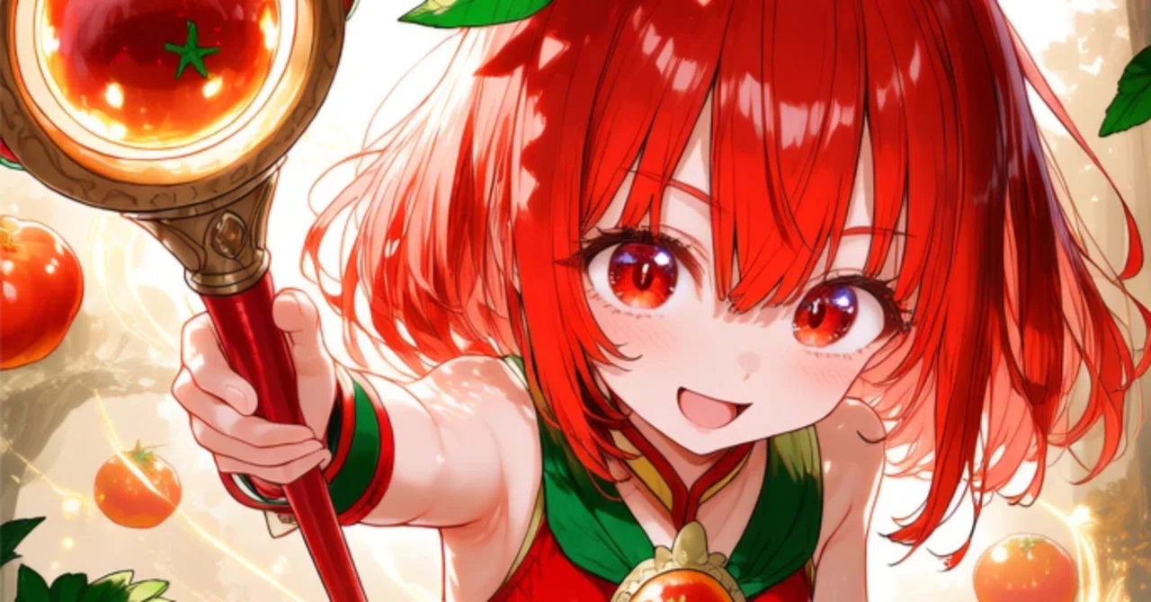 [Magical Girl x Tomato] Sweet and sour ripe power in full bloom! The ...