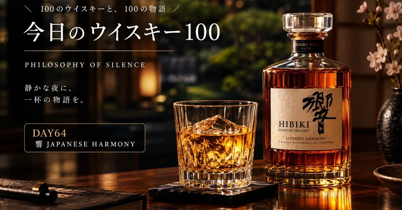 🥃DAY64 | HIBIKI JAPANESE HARMONY｜PHILOSOPHY OF SILENCE