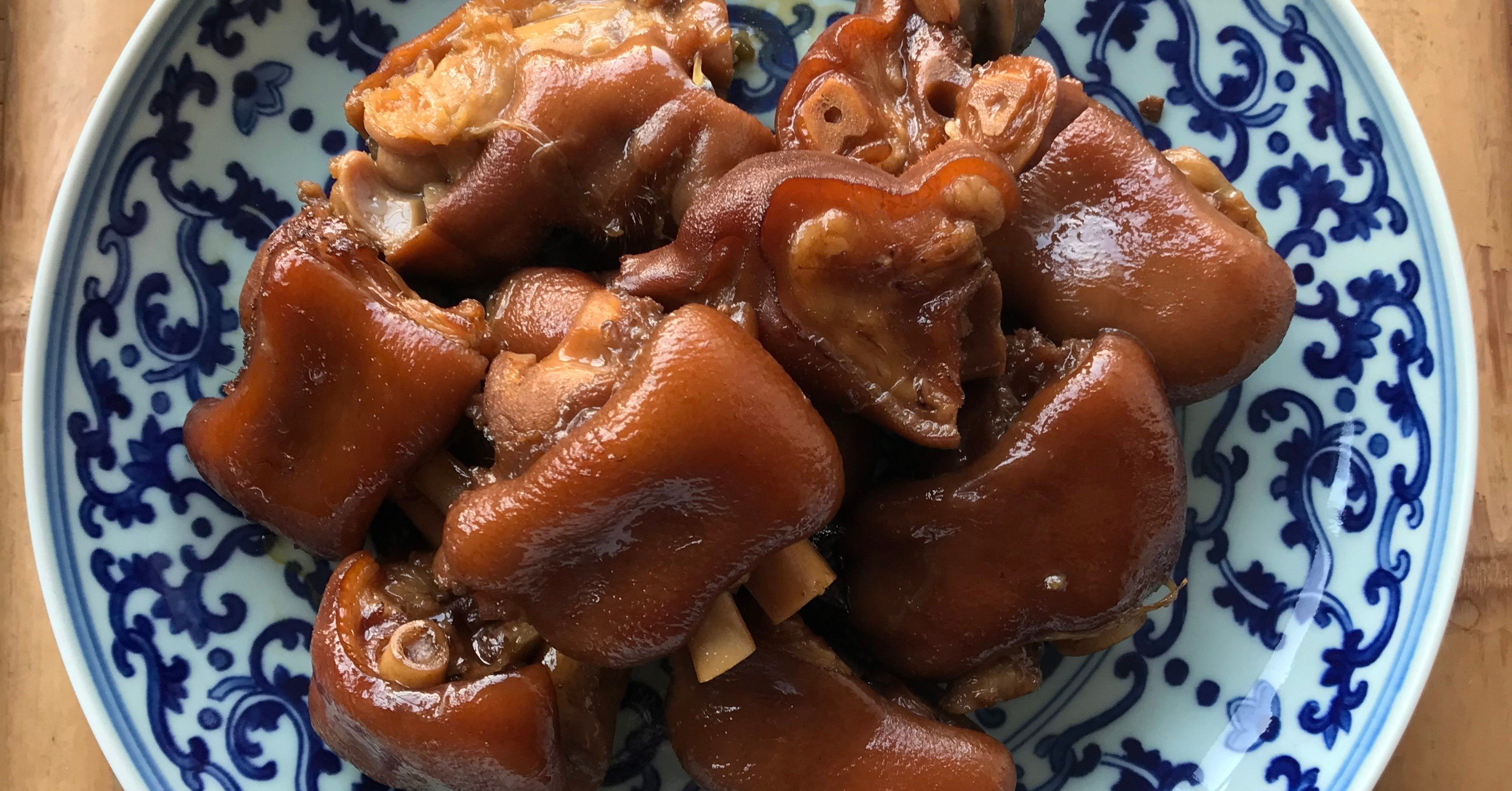 おうちで中華 紅焼猪手 豚足のとろとろ醤油煮込み 酒徒 しゅと おうちで中華 Note