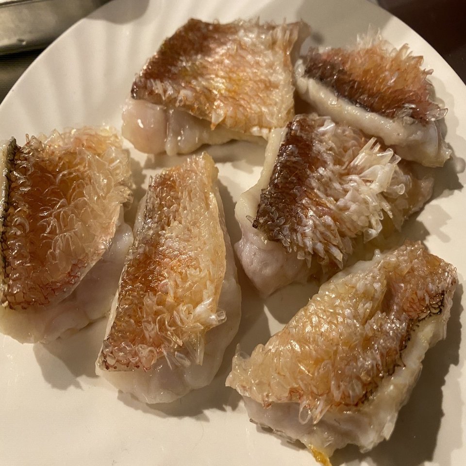 鱗まで食べられるらしい甘鯛を捌く Noriaki Kawanishi 田舎暮らしデザイナー Note