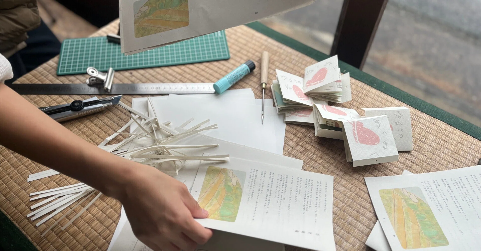 Making a ZINE in Minami-Izu.｜あまのさくや