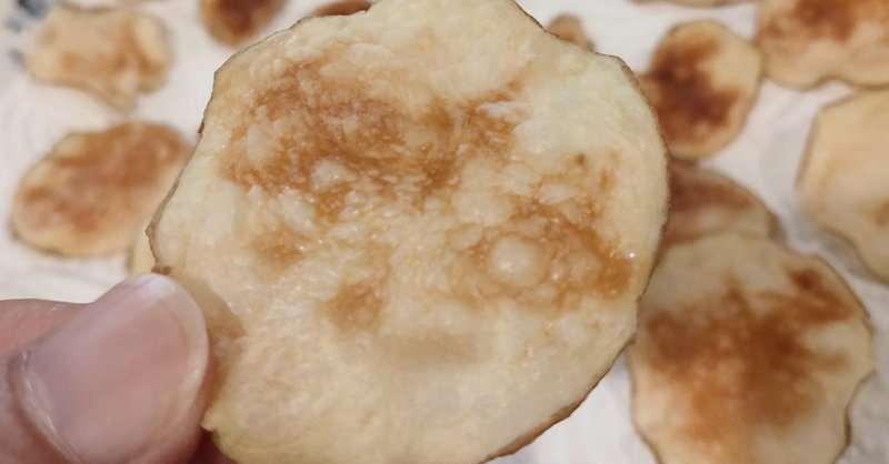 手作りノンフライポテトチップスをレンチンで作ってみたら美味かったレシピ Mc Kurita Note