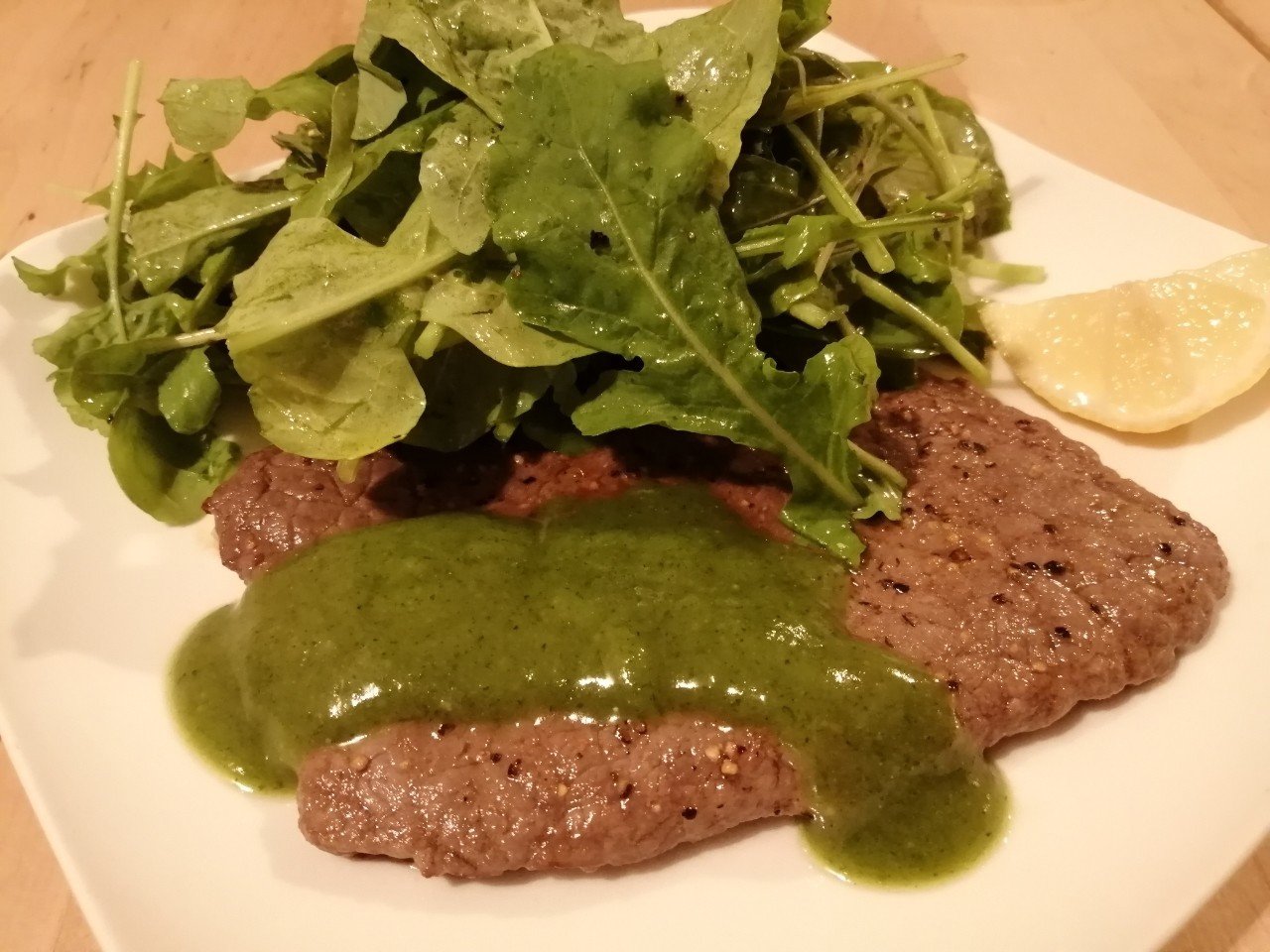 お外でketo ごはん 牛肉のジェノベーゼ Yuuya クッキングラボ Note