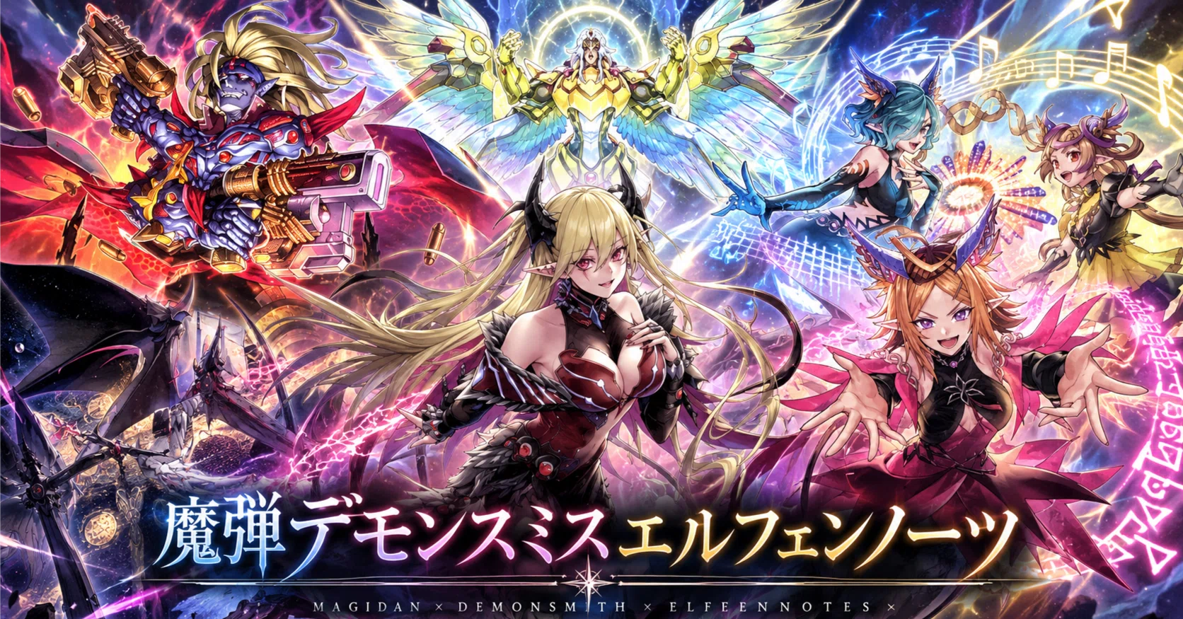 魔弾デモンスミスエルフェンノーツ（ルーチェ・アンギラス型）｜Tgrow