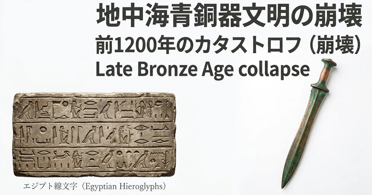 前編）地中海青銅器文明の崩壊(前1200年のカタストロフ)――「海の民