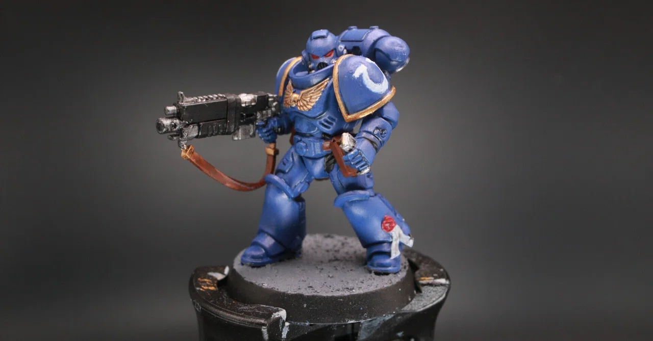 Warhammer 40k ウルトラマリーンを塗る・自分流のクラシックメソッドを
