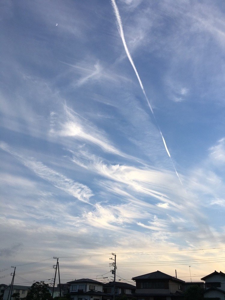 なんか今日は雲がすごかった。