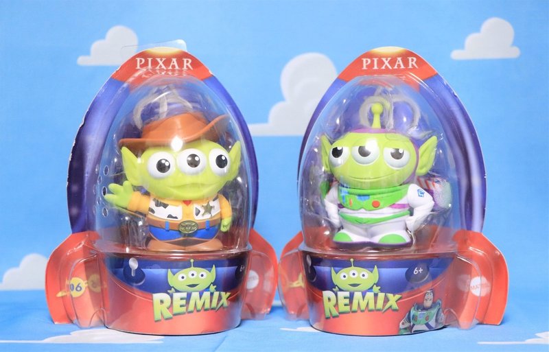 Pixar エイリアンリミックスフィギュア Mattel Disney Pixar Alien Remix Series レビュー Note