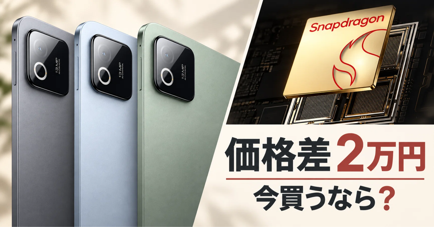 Xiaomi Pad 7とPad 8、今買うならどっち？ Pad 7ユーザーが価格差と