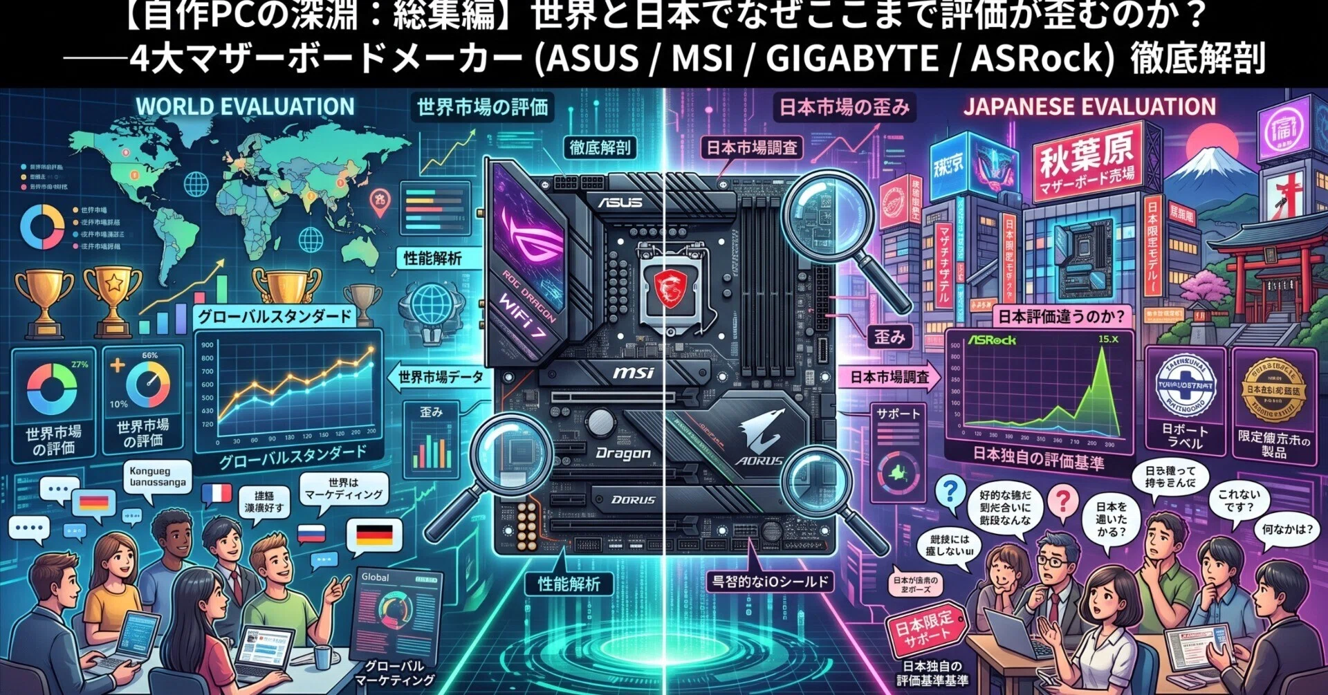 自作PCの深淵：総集編】世界と日本でなぜここまで評価が歪むのか？――4