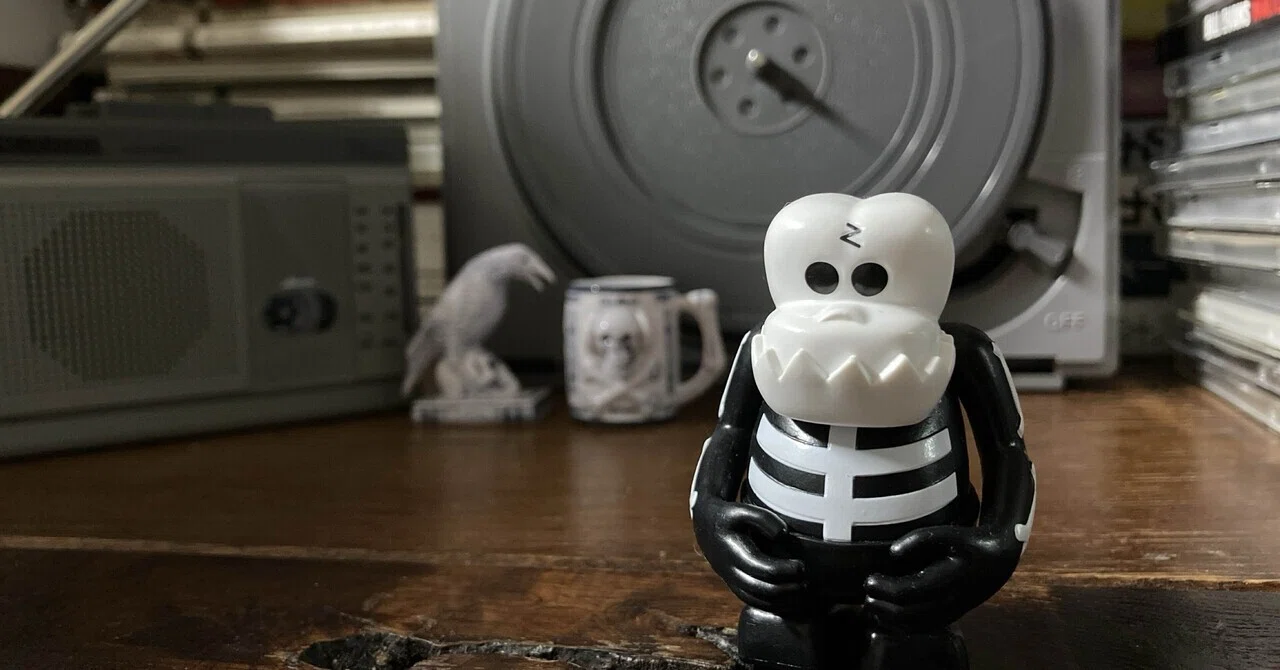 BOUNTY HUNTER's Skull-kun is as cute as ever—toys are important