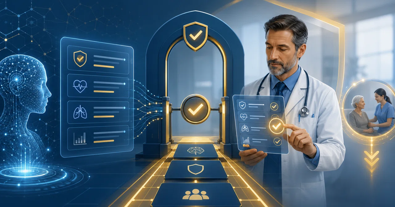 “AI proposes, doctors approve” — The Human-at-the-Gate design ...