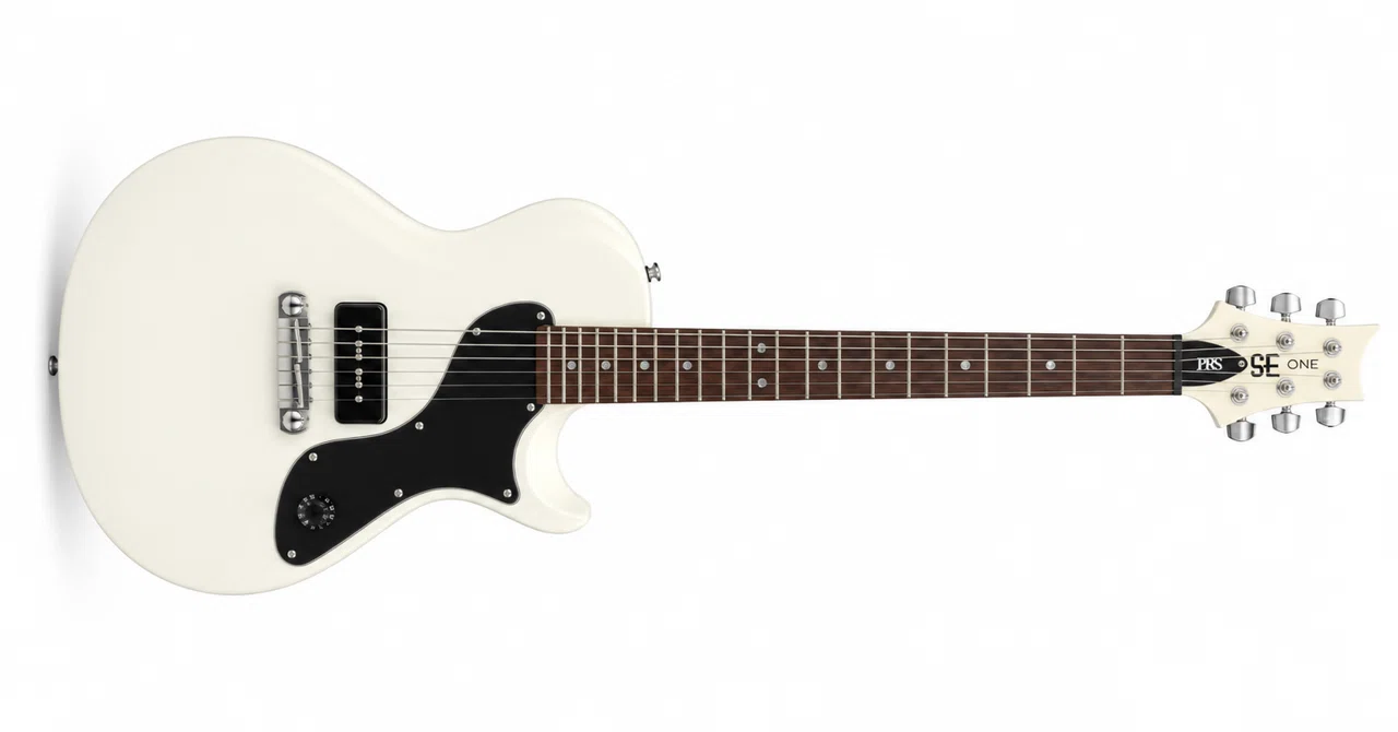 PRS SE ONE Whiteを、ノイズレスな1PUギターへ改造する｜エレキギター