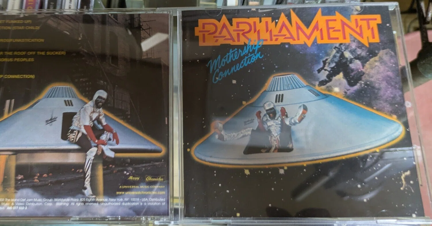 PARLIAMENT TROMBIPULATION LP 帯付き　朝のひかり様 PARLIAMENT / MOTHERSHIP CONNECTION｜たすけ