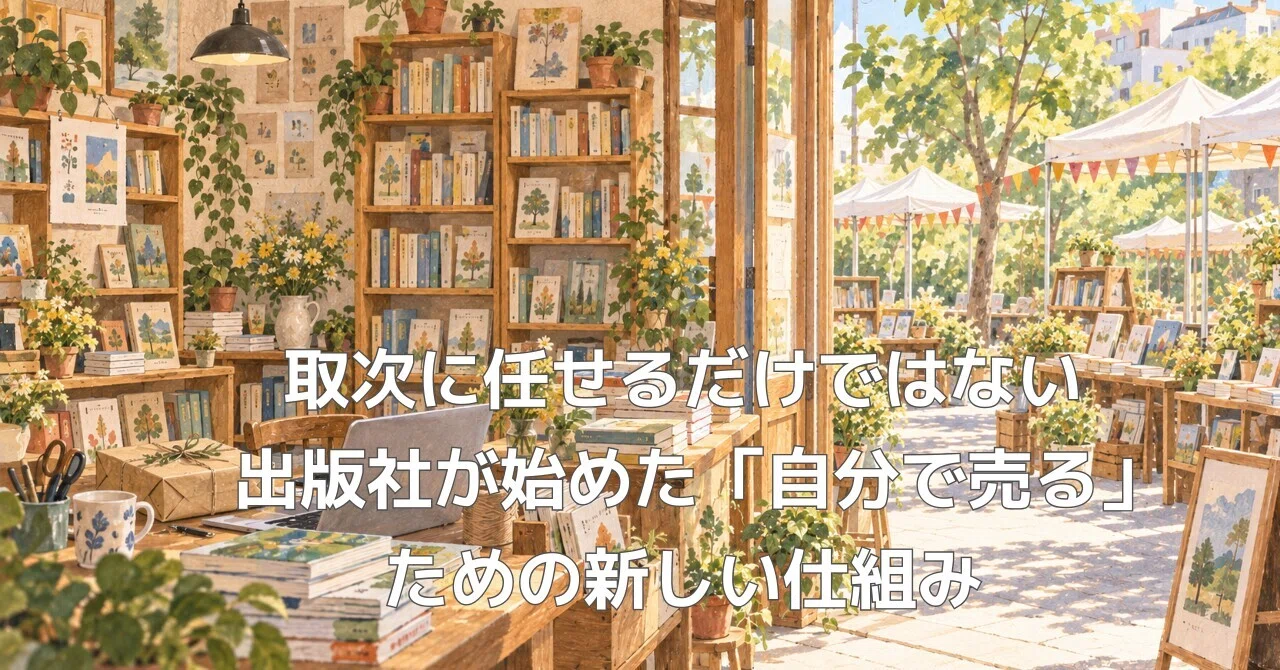 取次に任せるだけではない――出版社が始めた「自分で売る」ための新しい仕組み｜mizuho furuhata