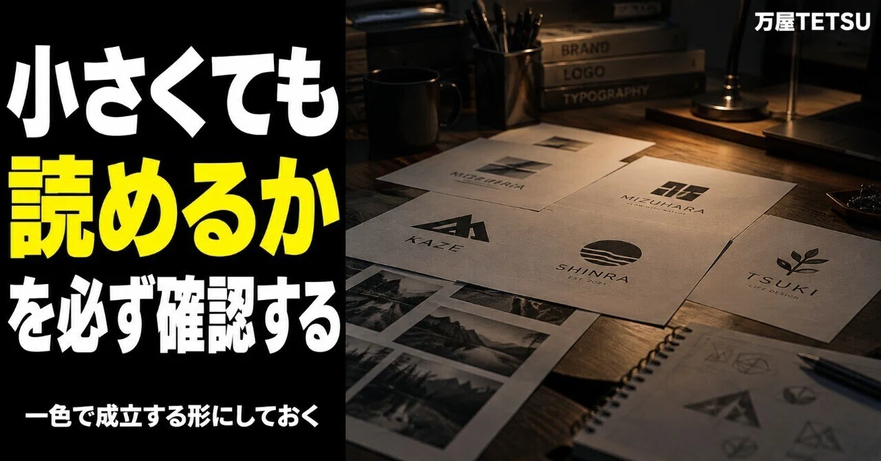Three conditions I followed when redesigning my band's logo｜万屋TETSU