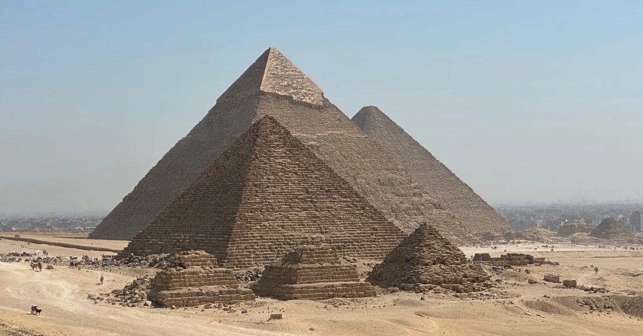 馬門石ピラミッド 50代最後に世界一周に行ってみる DAY18 ギザ🇪🇬のピラミッドの大きさ