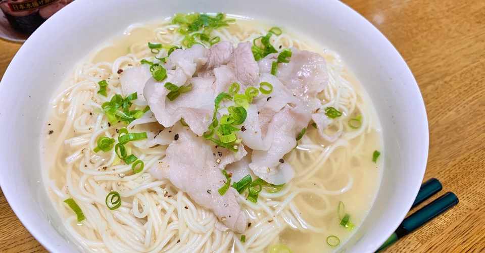 簡単 豚肉の旨塩にゅうめん ビタミンb1とは何ぞや まゆごん Note