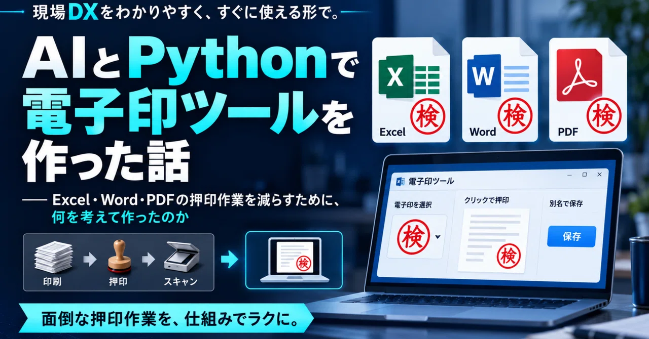 The Story of Building an Electronic Seal Tool with AI and Python: What ...