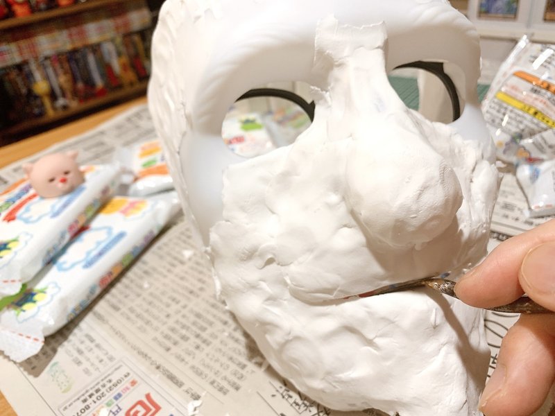 超簡単 数百円でミュージカルのような仮面作り 前編 絵描きしんじ倶楽部 Note 超簡単 数百円でミュージカルのような仮面作り 前編 絵描きしんじ倶楽部 Note