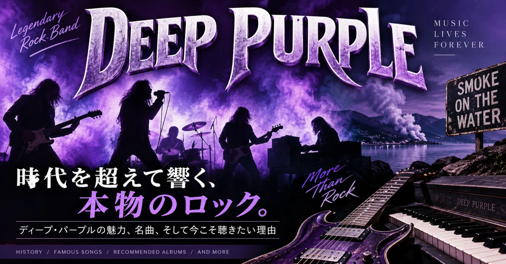 ディープ・パープル初心者におすすめのベストアルバム｜まず聴くなら