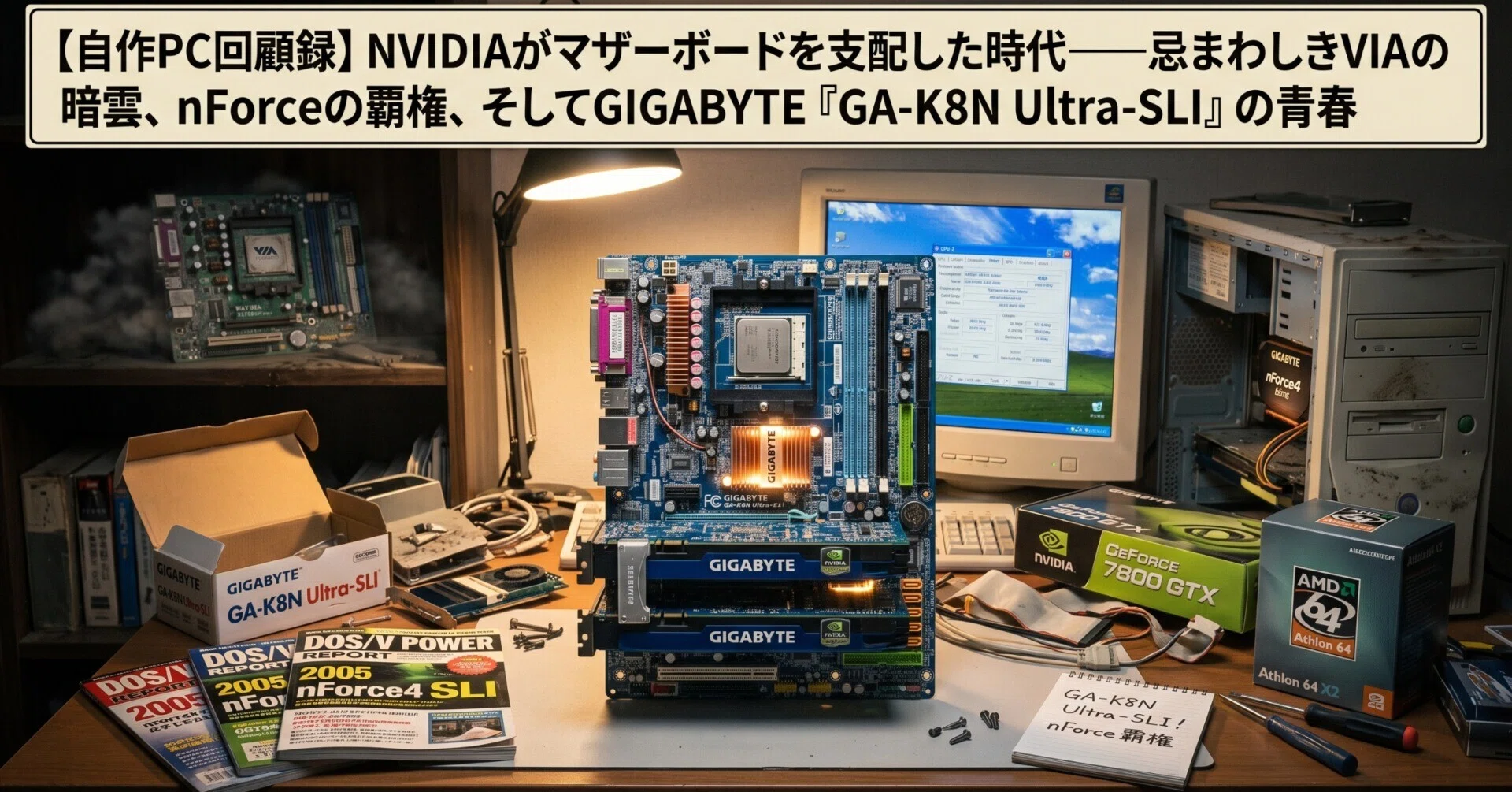 自作PC回顧録】NVIDIAがマザーボードを支配した時代――忌まわしきVIAの