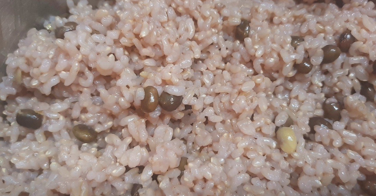 黒千石大豆で寝かせ玄米 発酵玄米 かっちん Note