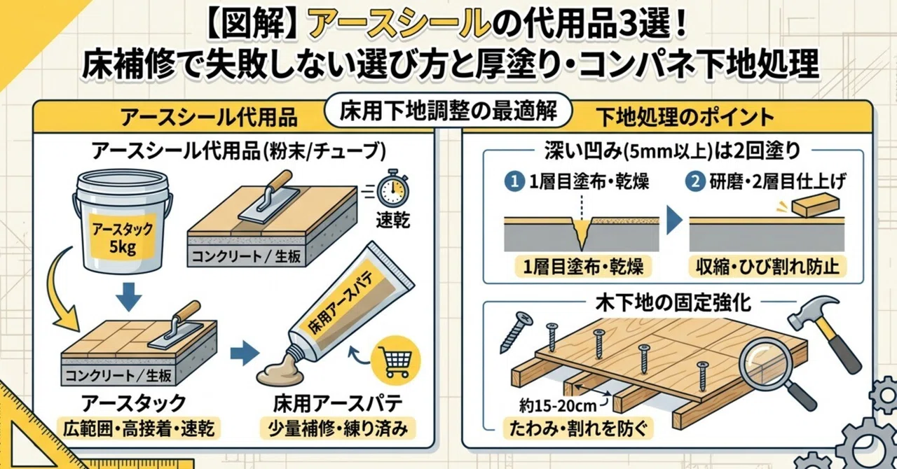 3 Substitutes for Earth Seal! How to Choose Without Failing in Floor ...
