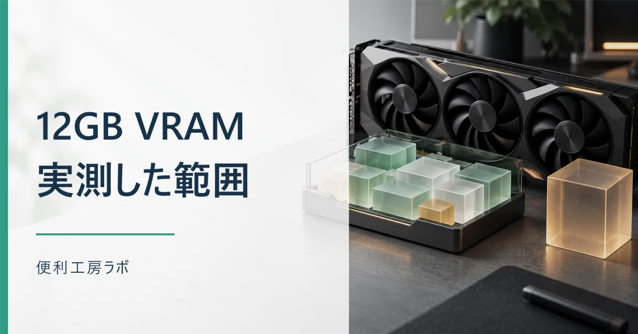 RTX 3080 Tiの12GB VRAMでどこまでできる？ 9B・12B・35Bを実測と事前