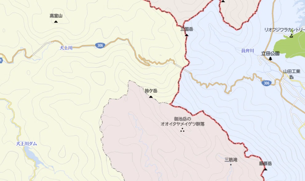 犬上郡多賀町鈴ヶ嶽