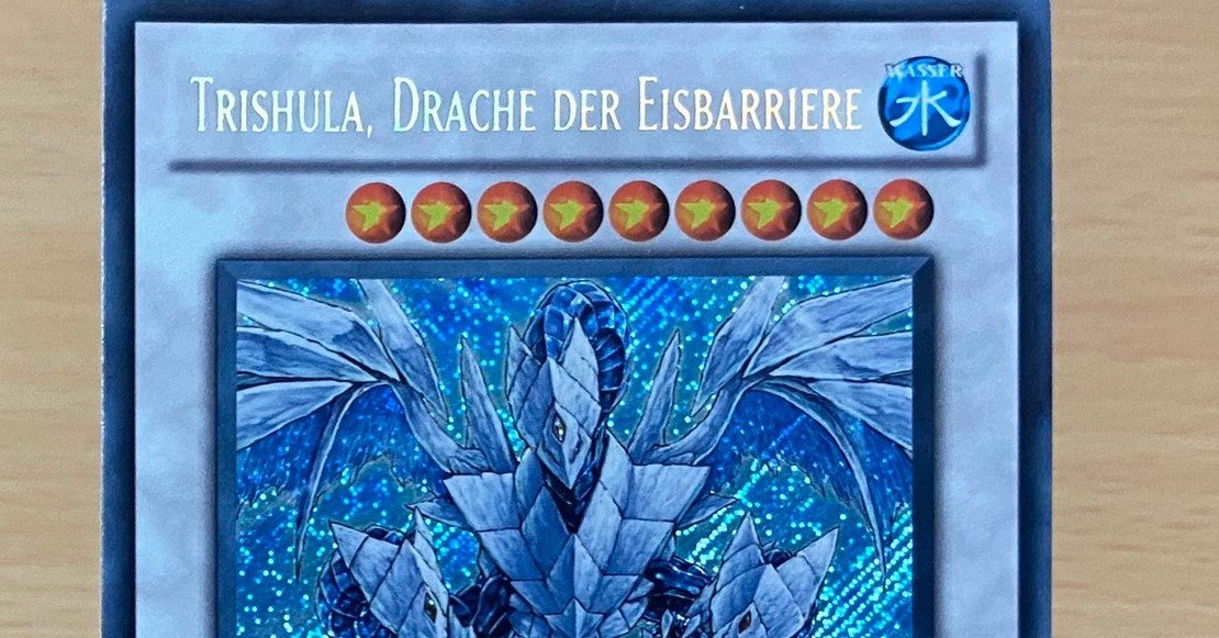 コレクターの原点 氷結界の龍 トリシューラ ドイツ語版シークレット