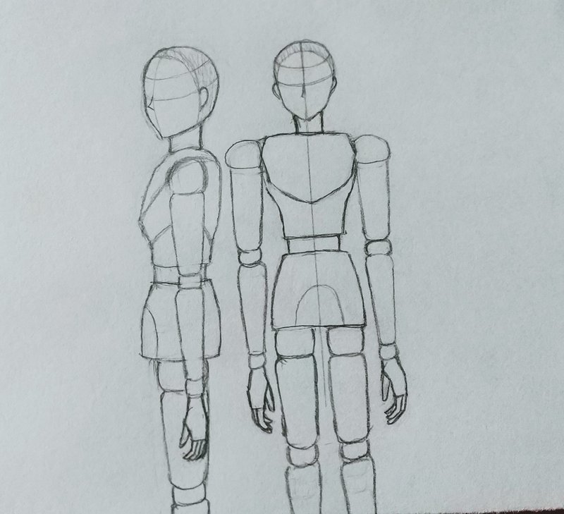 絵を描くときのアタリの描き方 つゆり Note