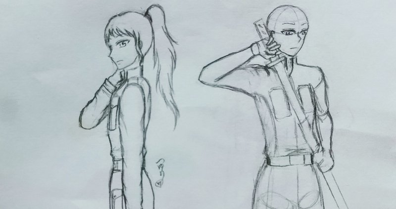 絵を描くときのアタリの描き方 つゆり Note